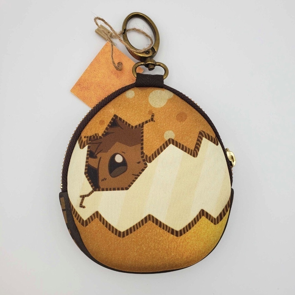 NWOT Pokemon PokeBox‎ +Poke Box+ Fan-made Eevee Egg Pouch